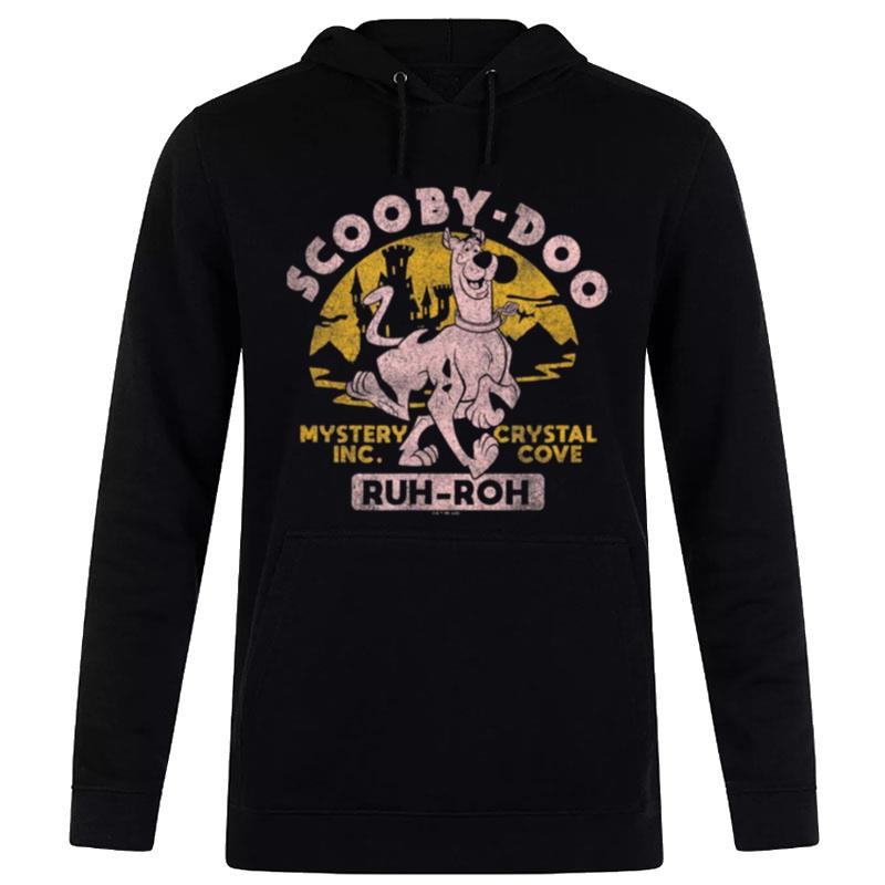 Mystery Inc. Crystal Cove Ruh Roh Distressed Scooby Doo Hoodie