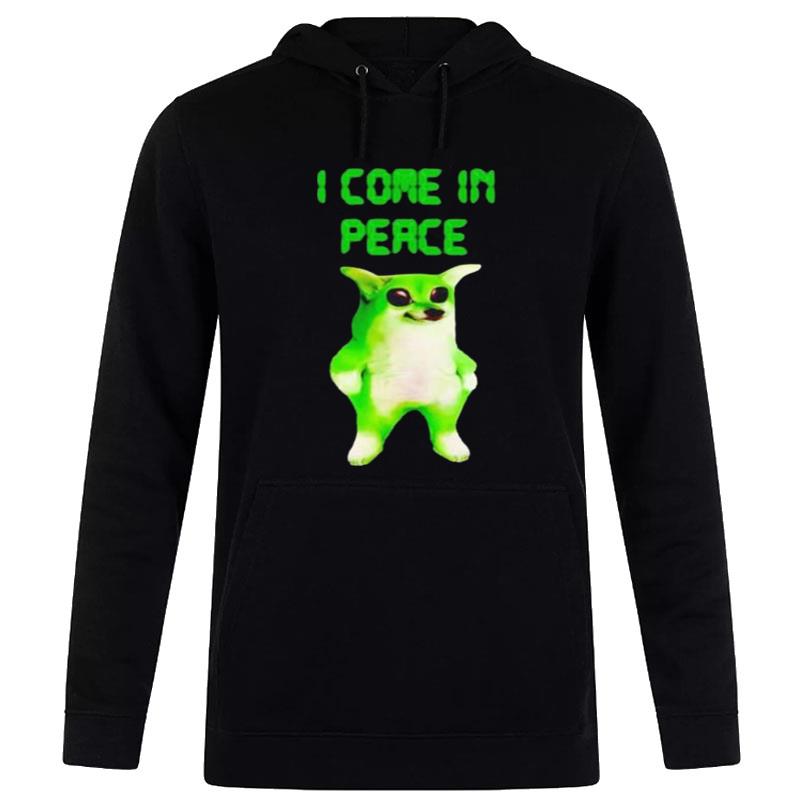 Nafo I Come In Peace Hoodie