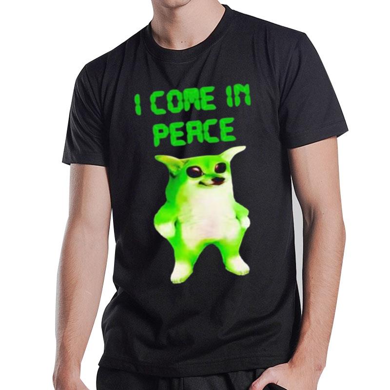 Nafo I Come In Peace T-Shirt