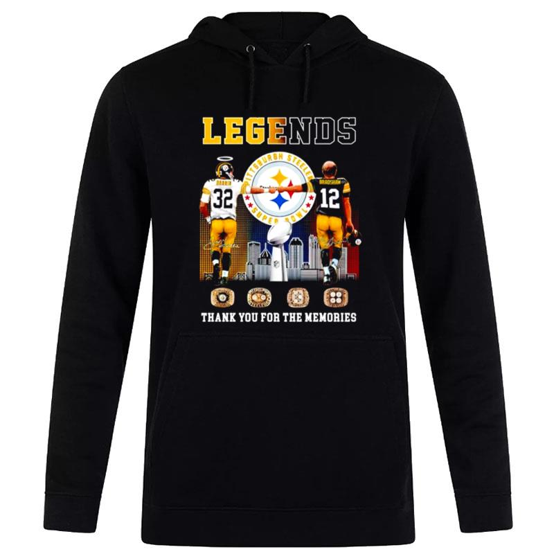 Najee Harris And Terry Bradshaw Pittsburgh Steelers Super Bowl Signature Hoodie