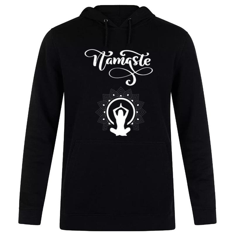 Namaste Yoga Meditation Gift Hoodie