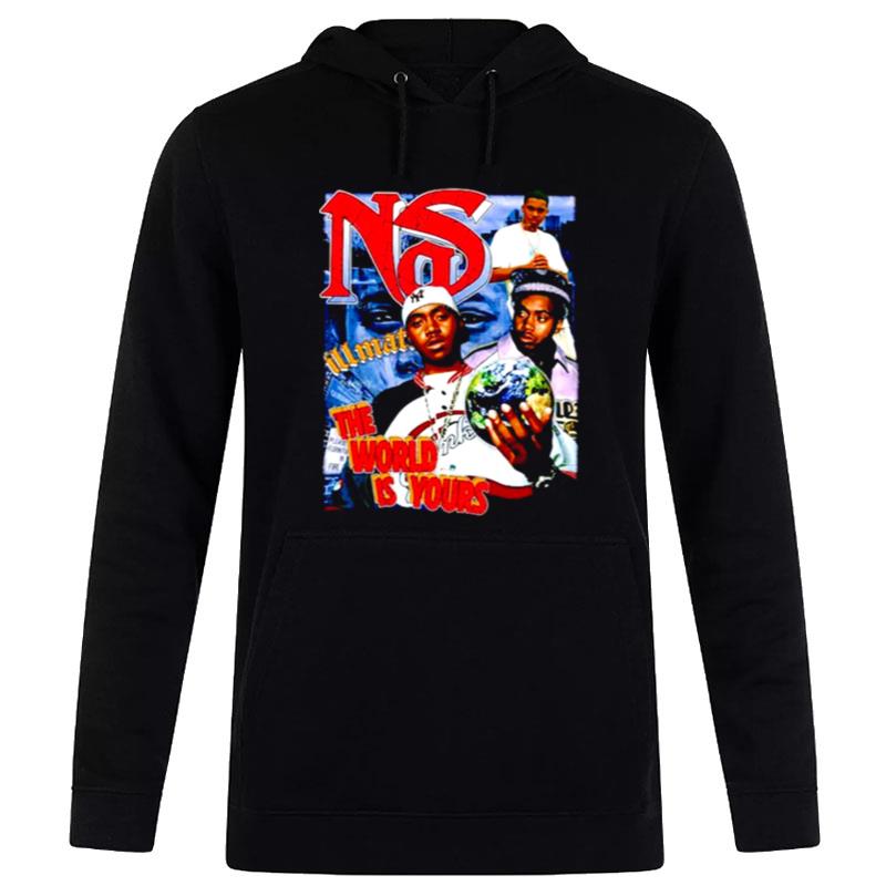 Nas Vs Jay Z Illmatic The World Is Yours Hoodie