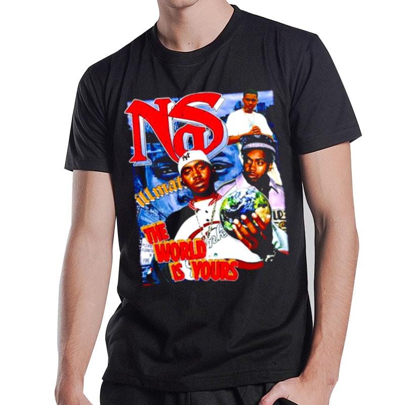 Nas Vs Jay Z Illmatic The World Is Yours T-Shirt