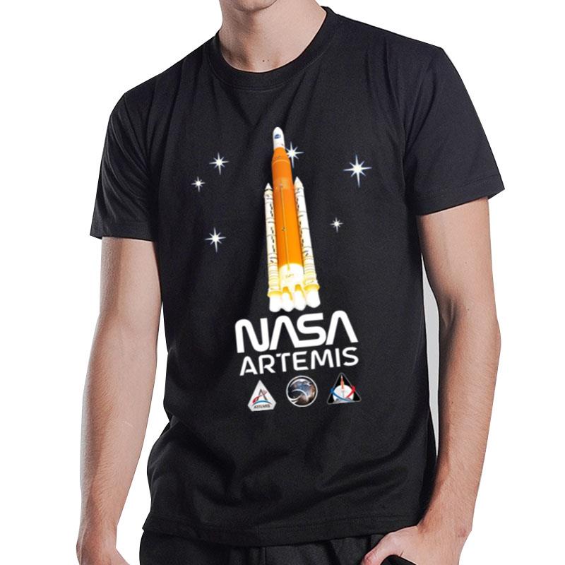 Nasa Artemis Rocket Launch T-Shirt