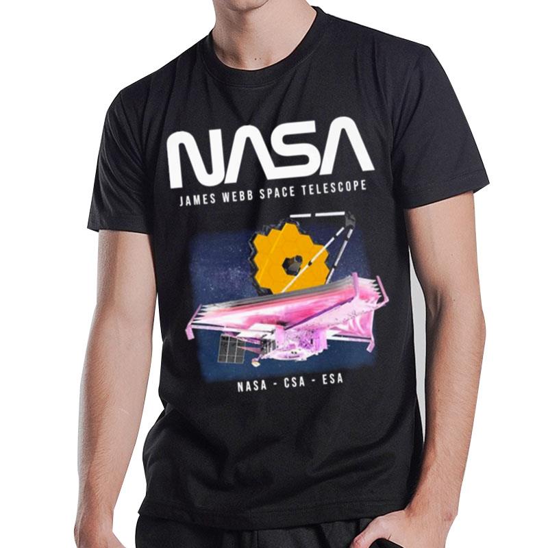 Nasa James Webb Space Telescope Nasa Csa Esa T-Shirt