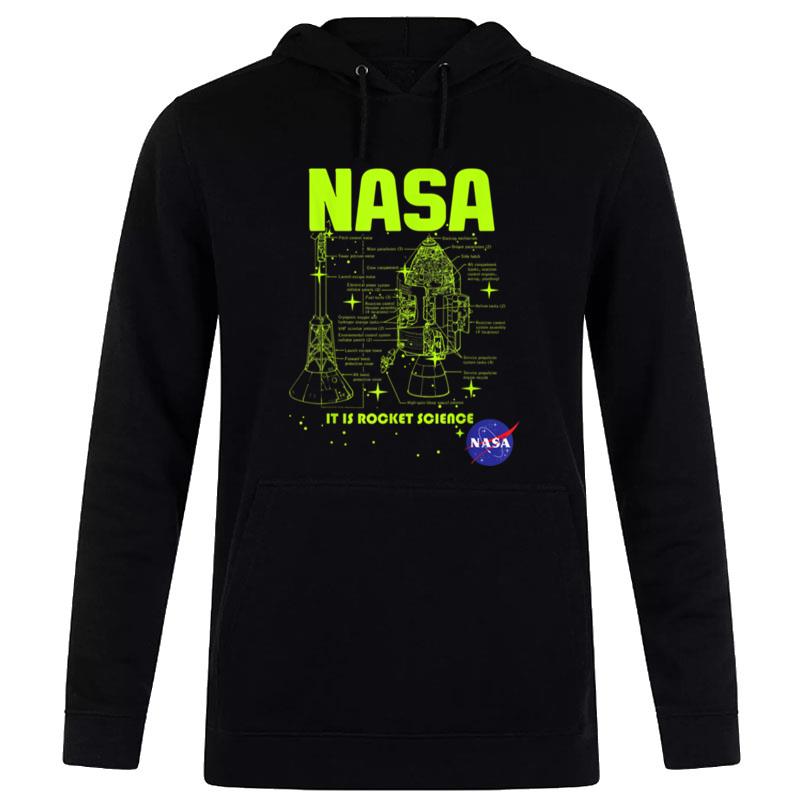 Nasa Module Schematics Hoodie