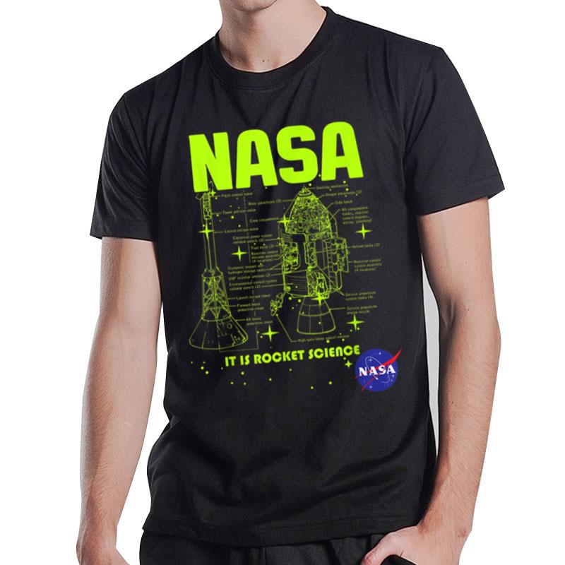 Nasa Module Schematics T-Shirt