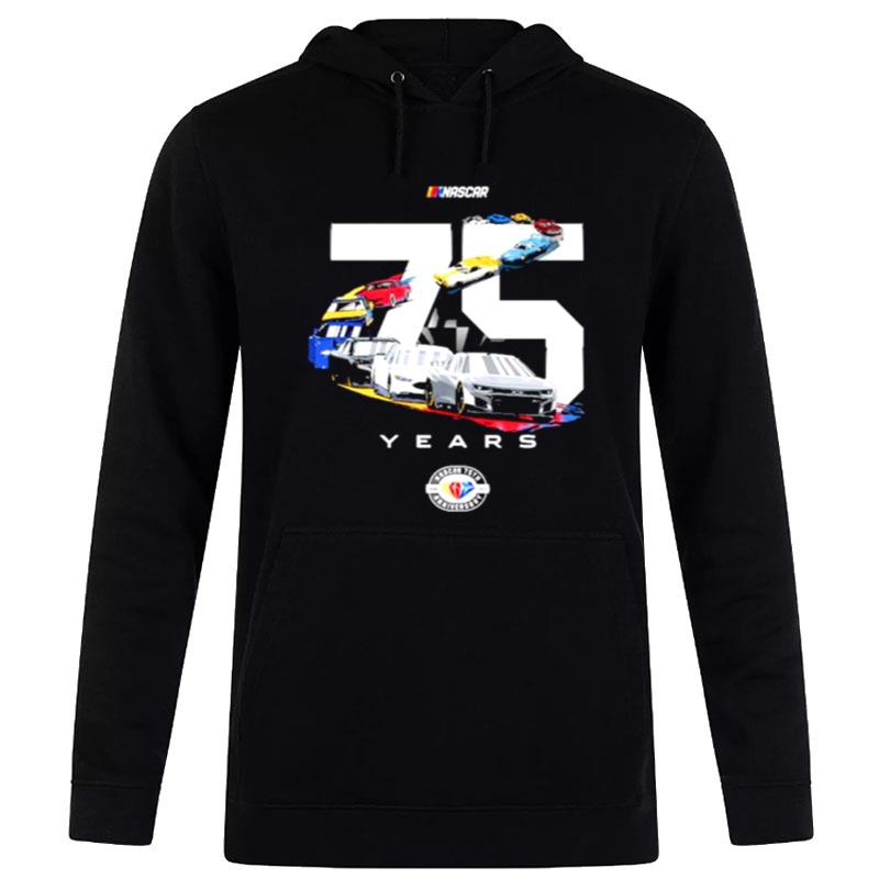 Nascar Checkered Flag 75Th Anniversary 2023 Schedule Hoodie