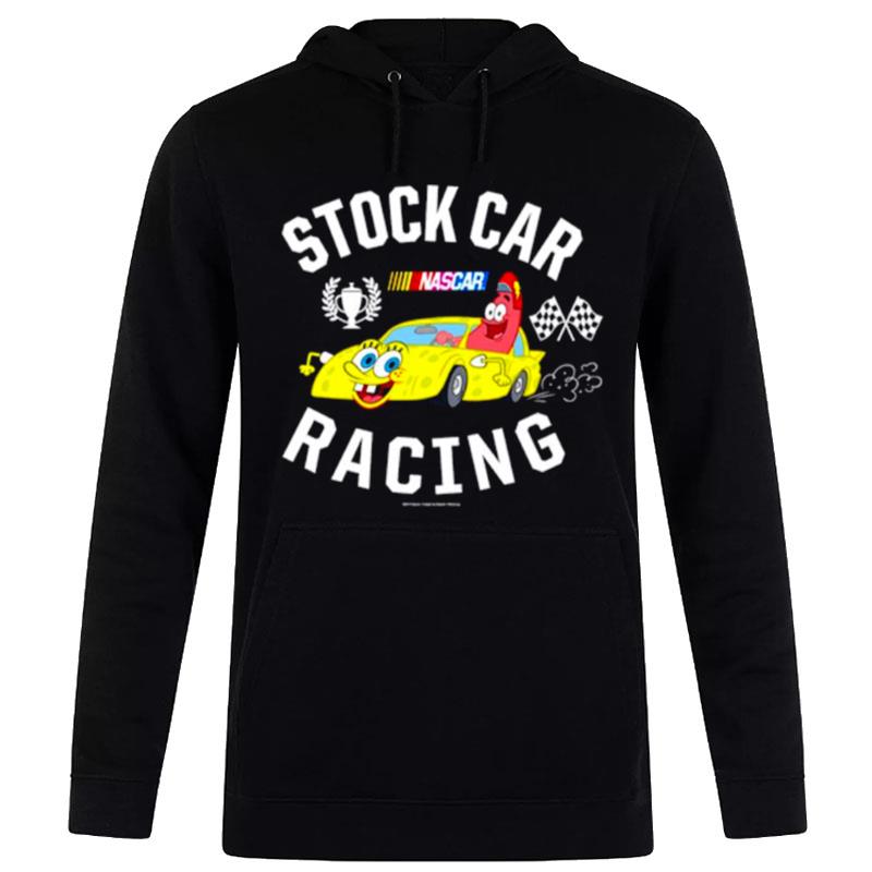 Nascar Spongebob Stock Car Racing Hoodie