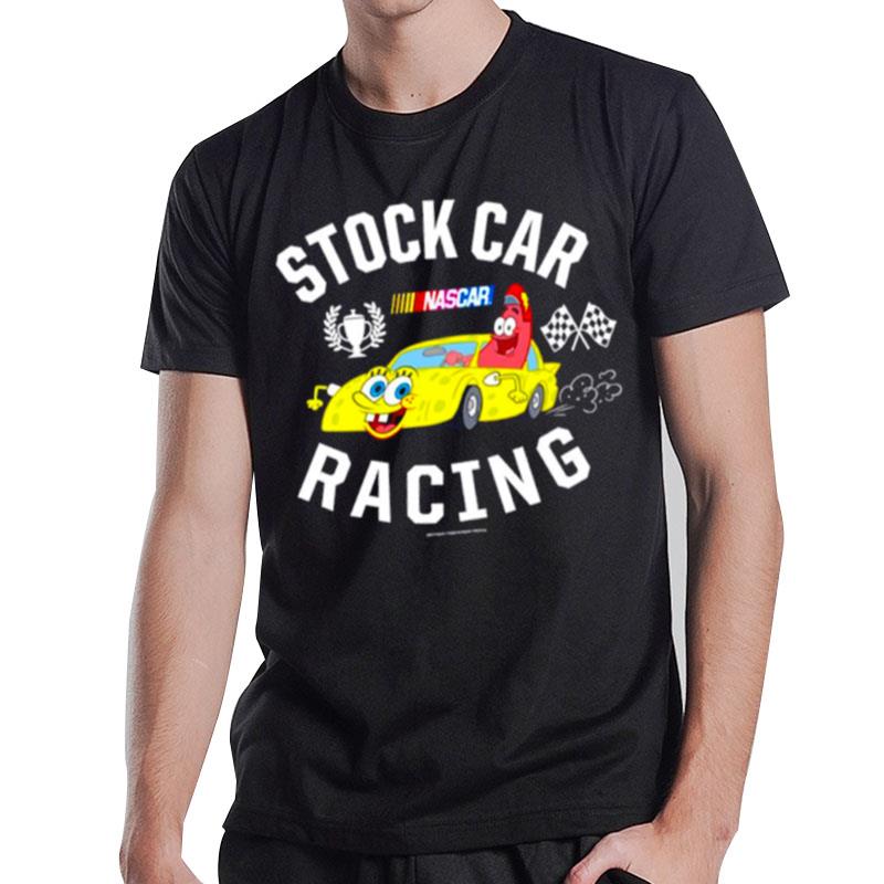 Nascar Spongebob Stock Car Racing T-Shirt