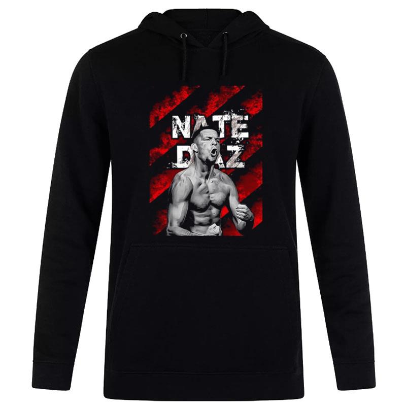 Nate Diaz Vintage Graphic Ufc Hoodie