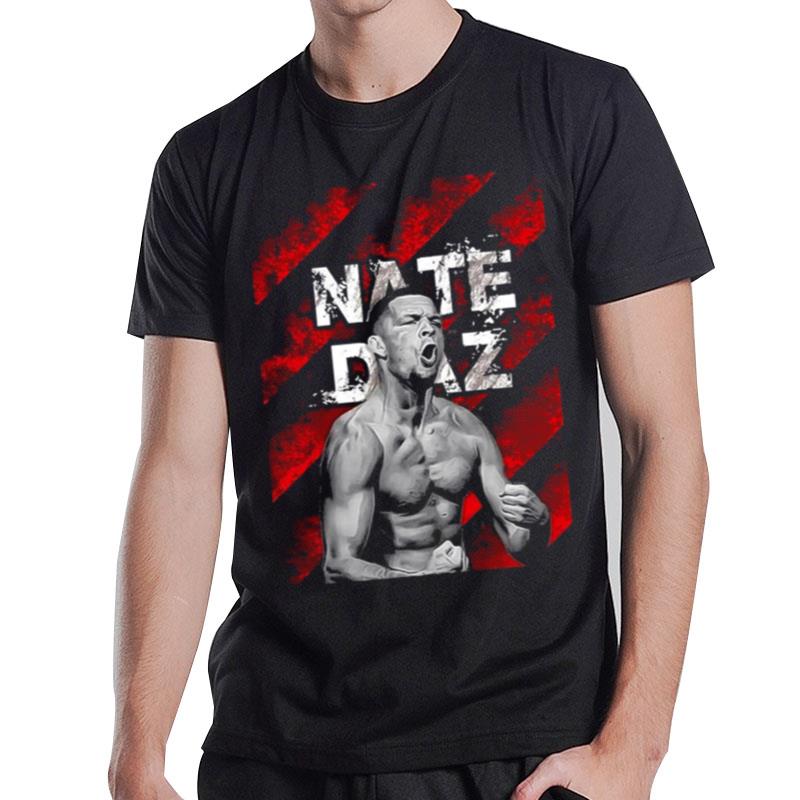 Nate Diaz Vintage Graphic Ufc T-Shirt