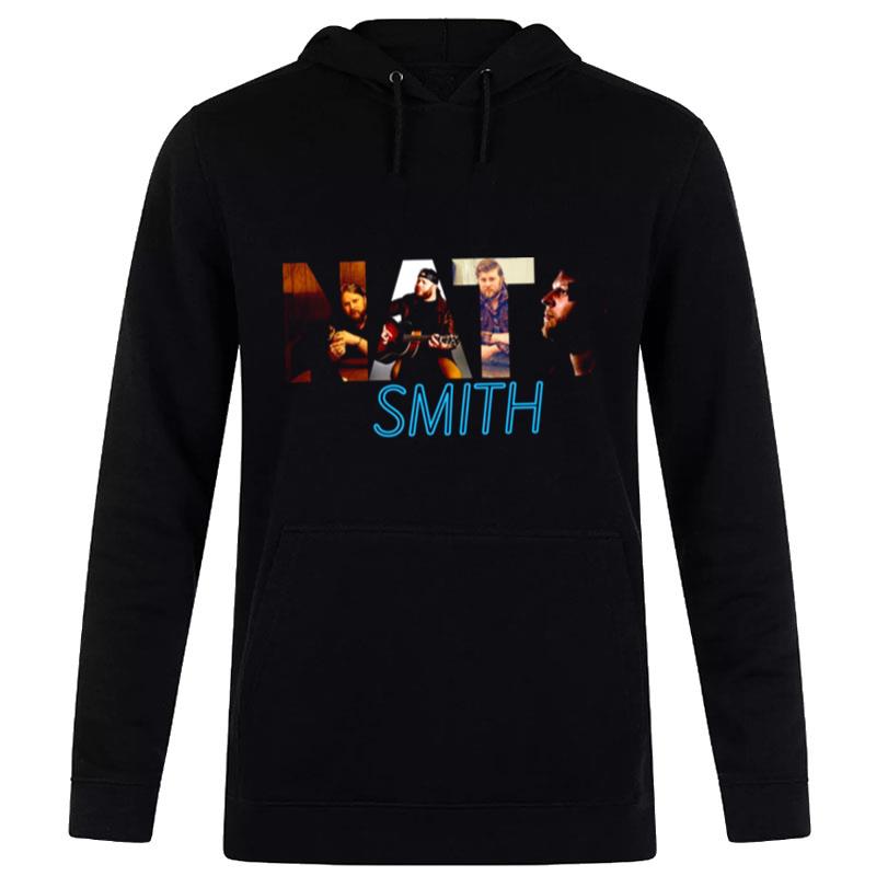 Nate Smith Geometric Logo Name Hoodie