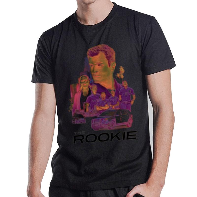 Nathan Fillion And Partners The Rookie Tv Show T-Shirt