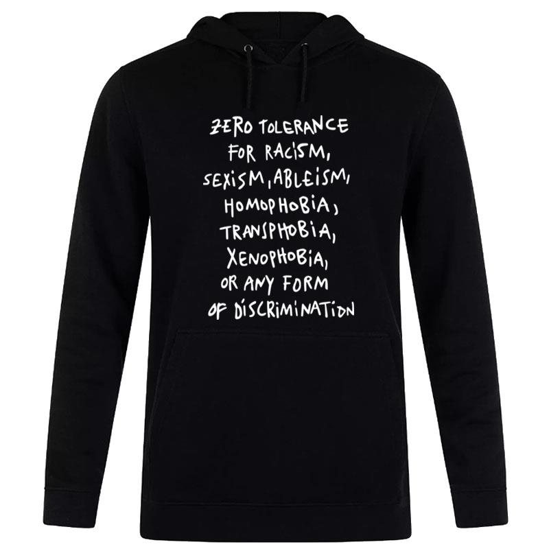 Nathan Marzion Giannis Antetokounmpo Zero Tolerance For Racism Sexism Ableism Homophobia 2022 Hoodie