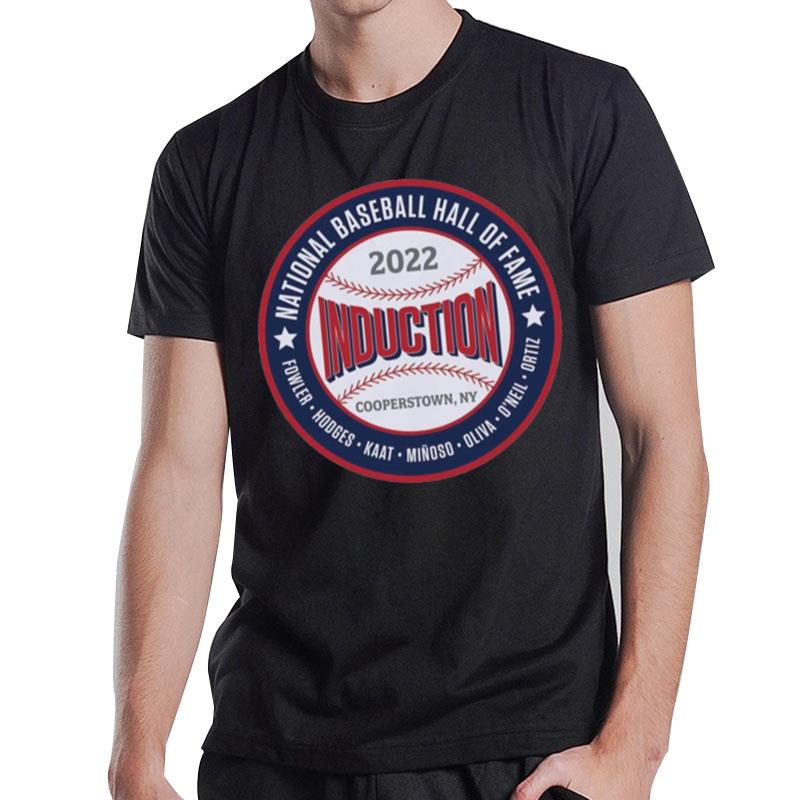 National Baseball Hall Of Fame 2022 Induction Cooperstown Ny T-Shirt