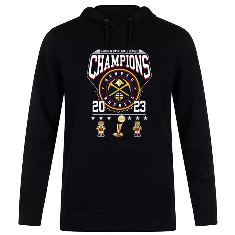 National Basketball League Champions Denver Nuggets 2023 Legend Midnigh Hoodie