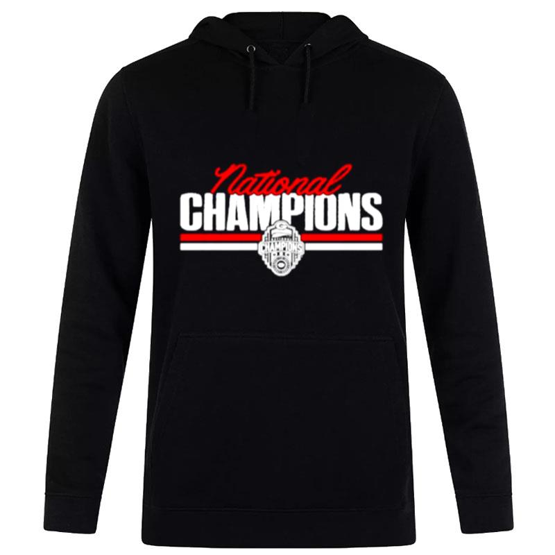 National Champions Georgia Football Script Block Hoodie