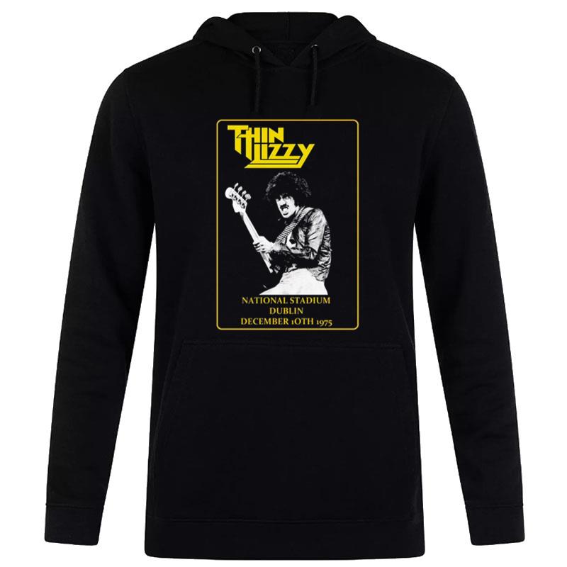 National Stadium Bublin 1975 Thin Lizzy Hoodie