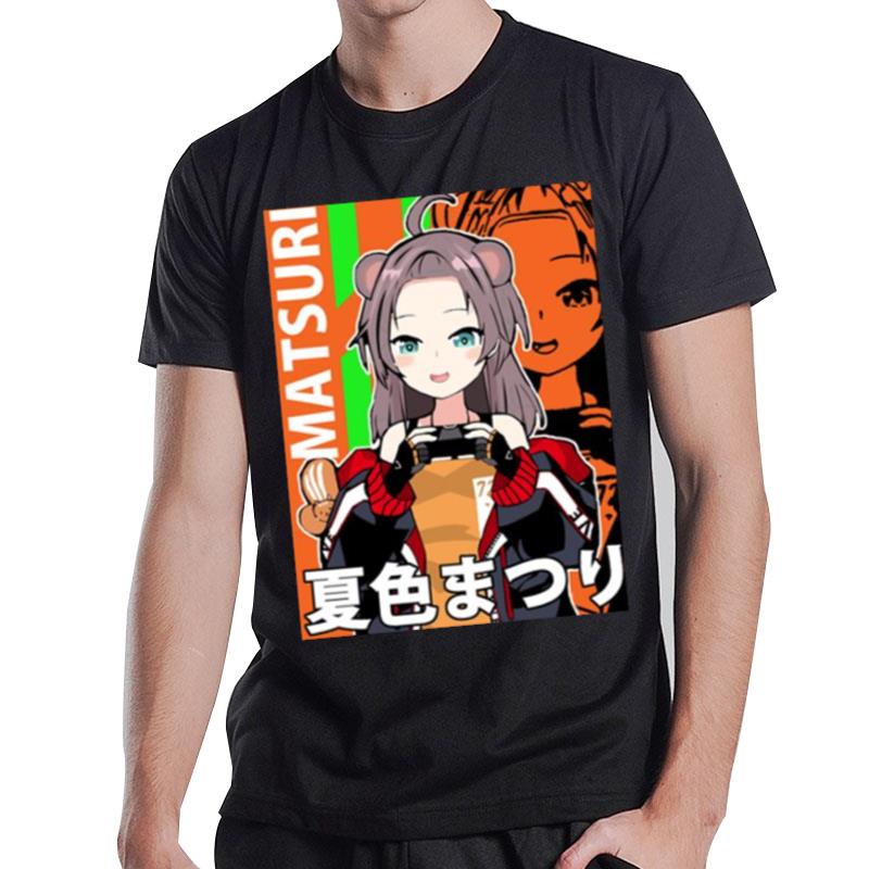 Natsuiro Matsuri With Jacket Hololive T-Shirt