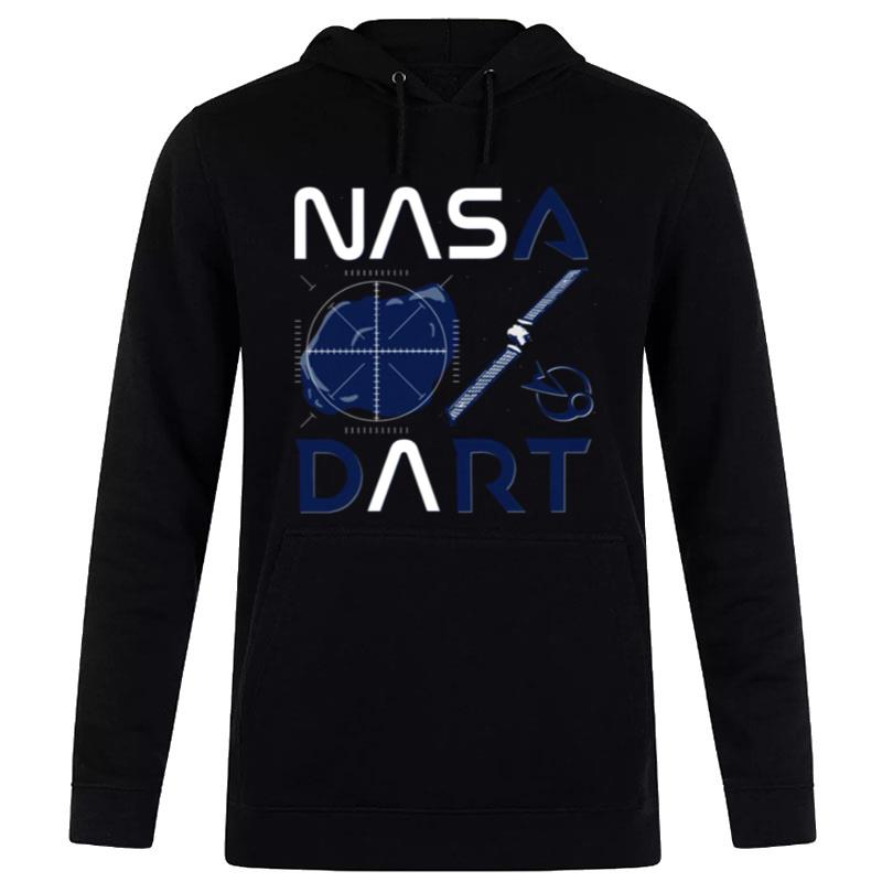 Navy Art Nasa Dart Double Asteroid Redirection Tes Hoodie