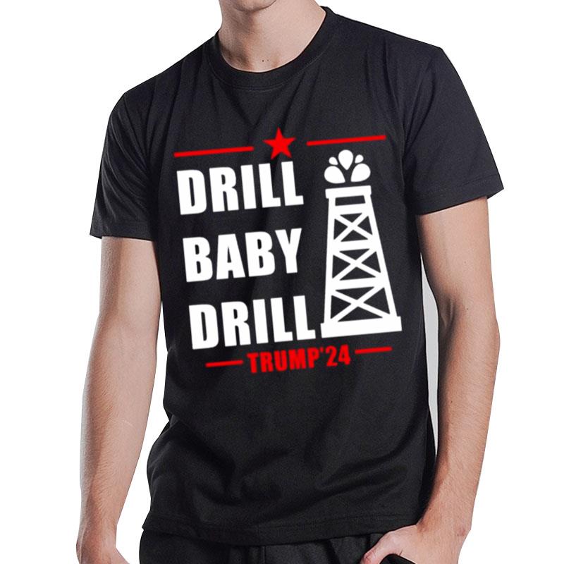 Navy Brat Drill Baby Drill Trump'24 T-Shirt