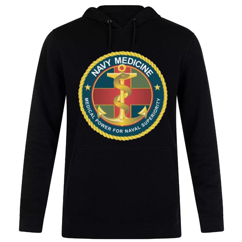 Navy Medicine Medical Power For Naval Superiority X 300 Hoodie