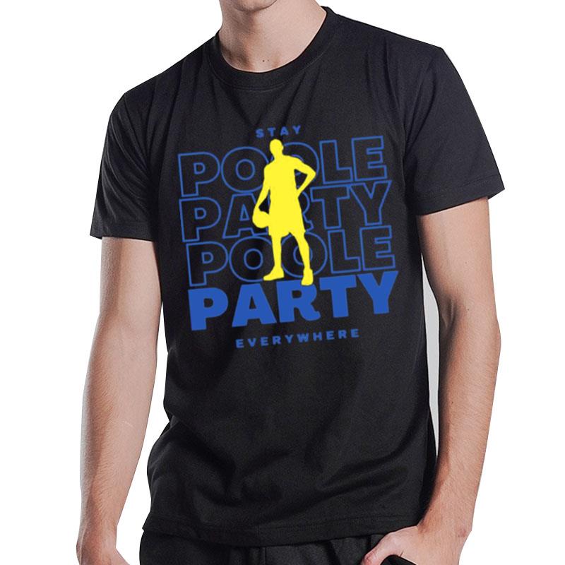 Navy Yellow Jordan Poole 3 Poole Goa T-Shirt