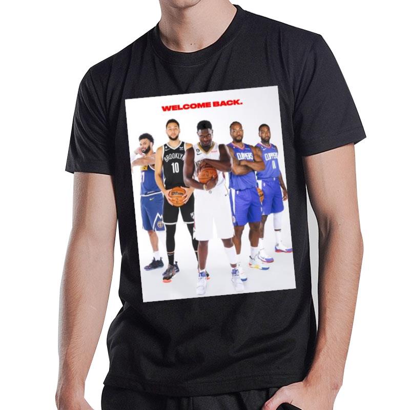 Nba 2023 Welcome Back T-Shirt