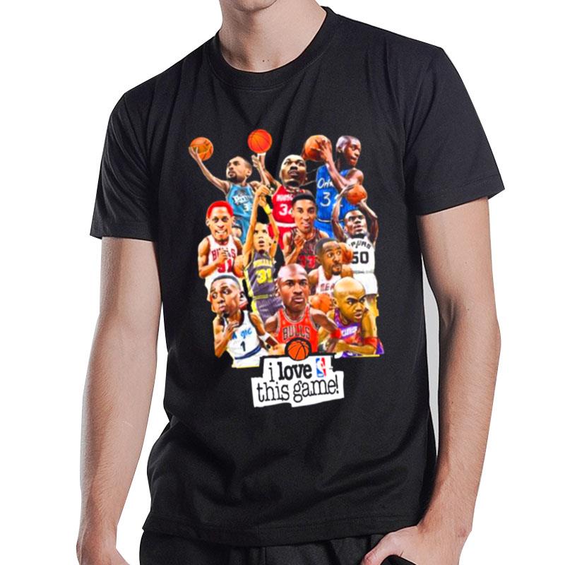 Nba 90'S Cartoon Jordan Barkley Dream Team T-Shirt