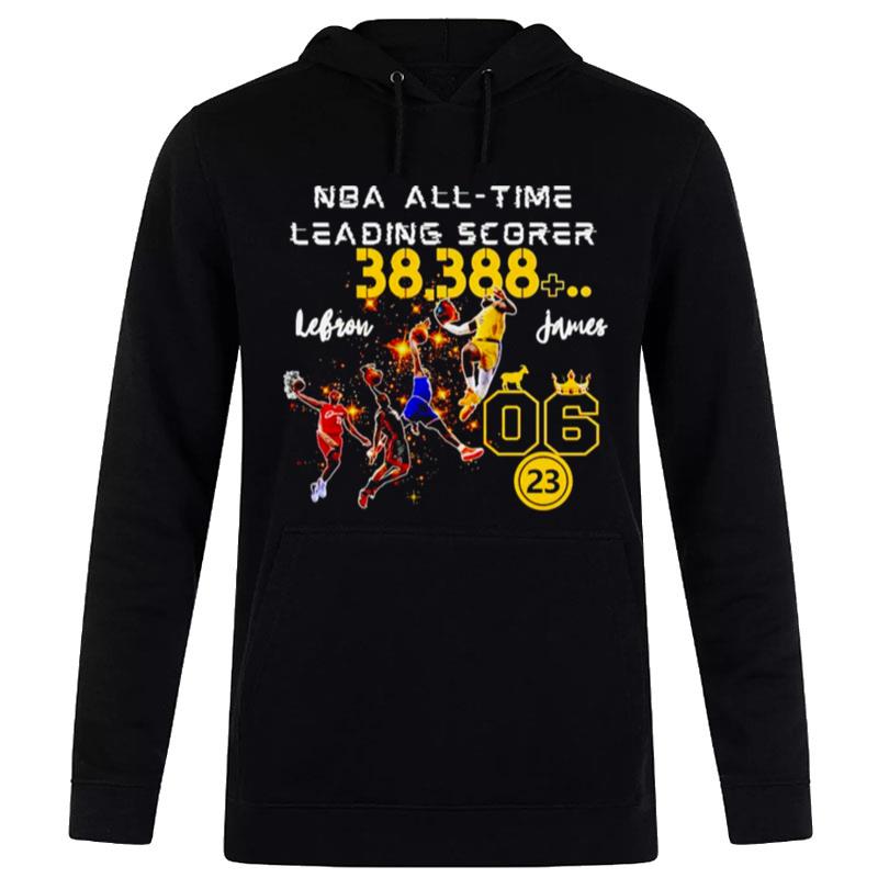 Nba All Time Leadingscorer 38388 Lebron James Hoodie