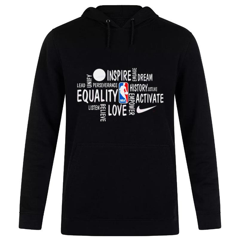 Nba Black History Month Inspire Dream Equality Hoodie