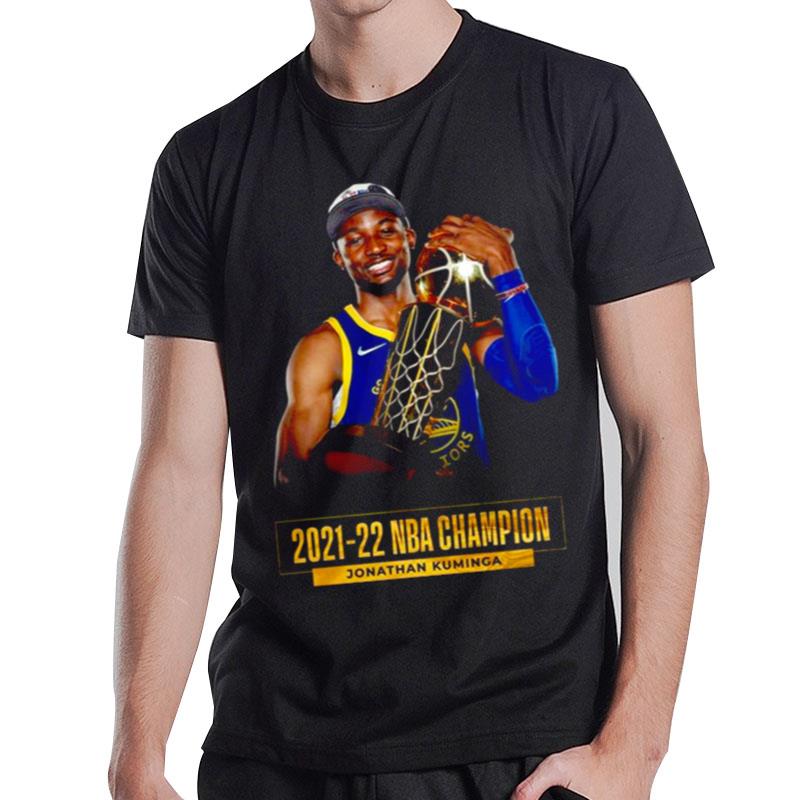 Nba Champion Jonathan Kuminga 2021 2022 Golden State Warriors T-Shirt