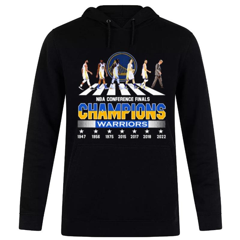 Nba Conference Finals Champions Golden State Warriors Abbey Road 1947 2022 Hoodie