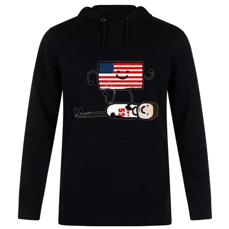 Nba Paint America Runs On Duncan Hoodie