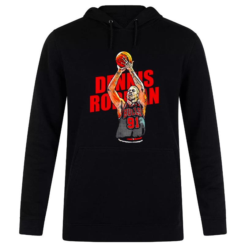 Nba Player Dennis Rodman Sport Basketball Scottie Hoodie