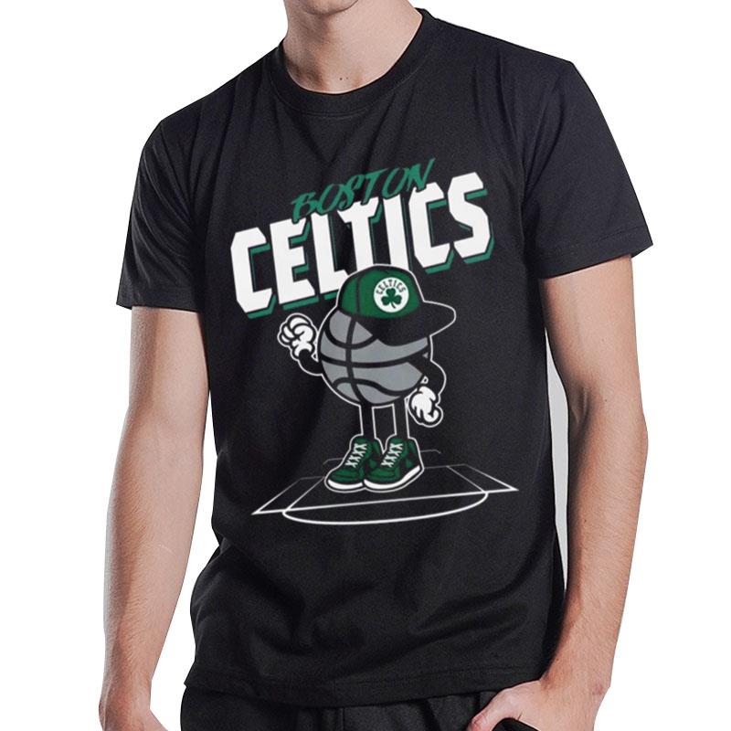 Nba Toddler Boston Celtics Black Mr. Dribble T-Shirt