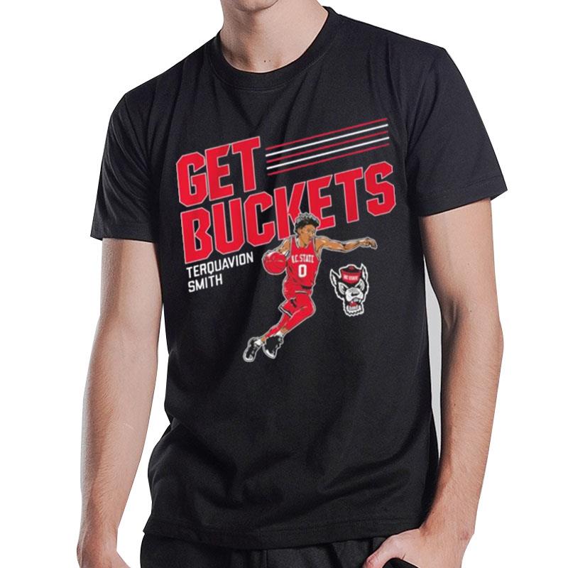 Nc State Basketball Terquavion Smith Get Buckets T-Shirt