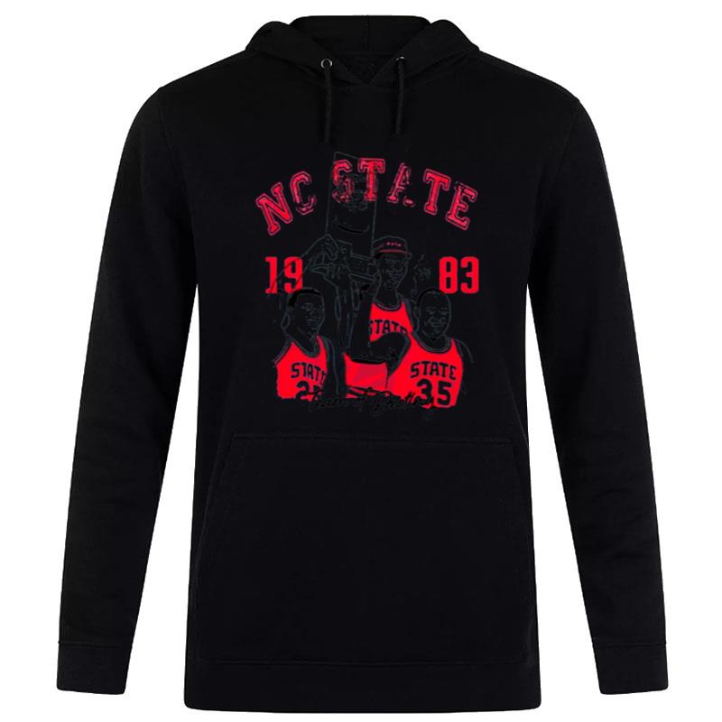 Nc State Champs 1983 Team Of Destiny Hoodie