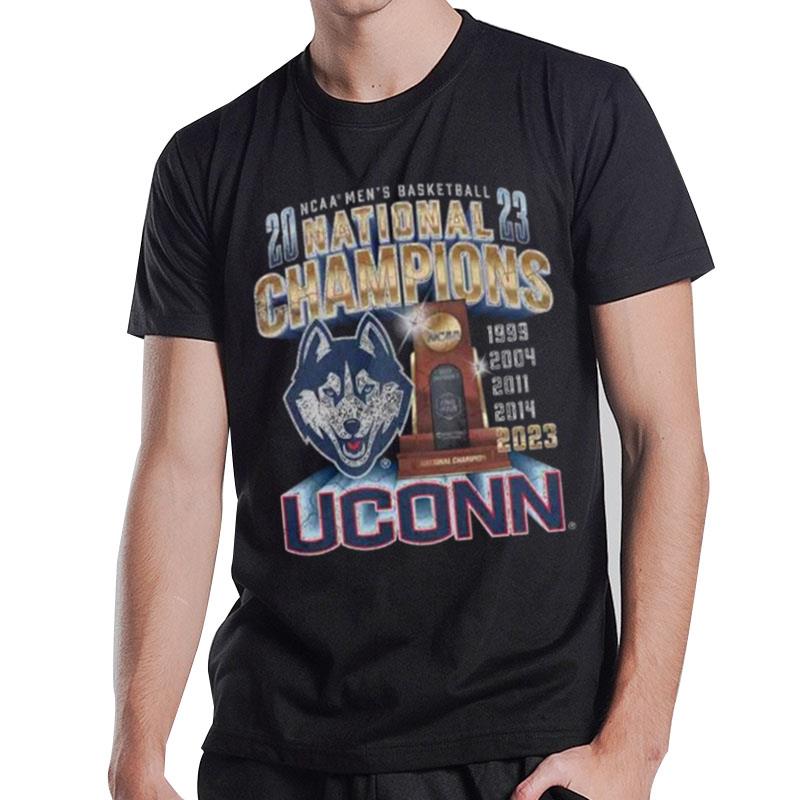 Ncaa Basketball 2023 National Champions Uconn Huskies T-Shirt