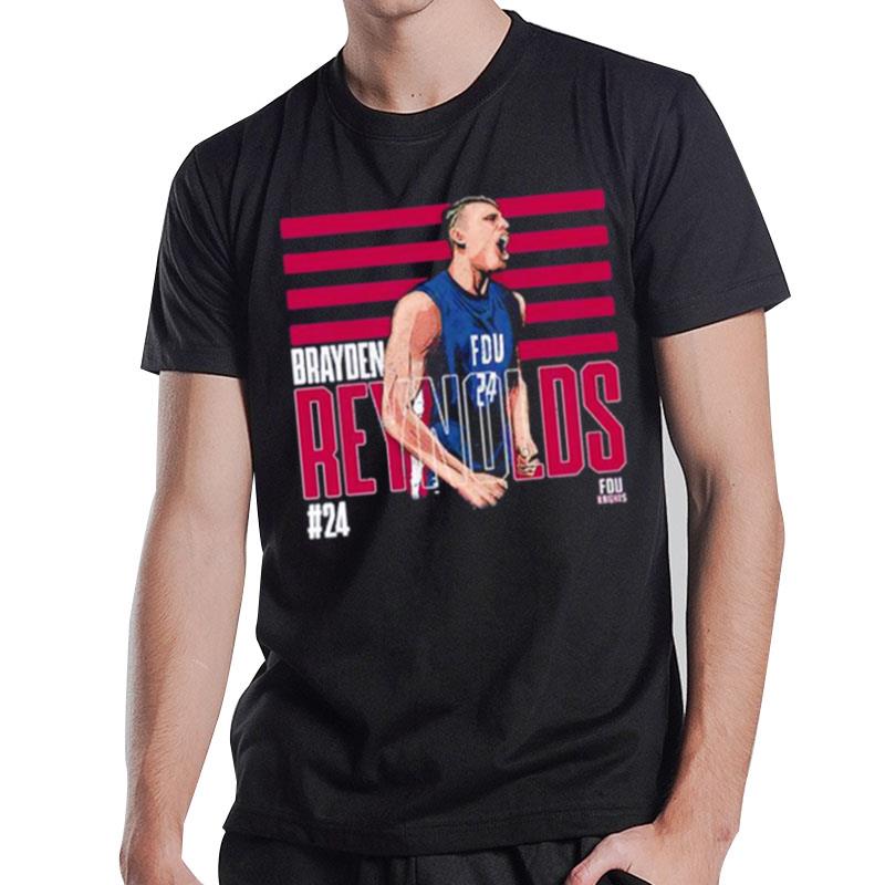 Ncaa Basketball Brayden Reynolds Illustration T-Shirt