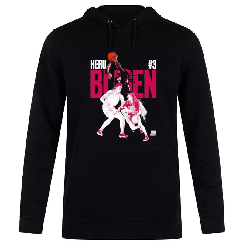 Ncaa Basketball Heru Bligen Illustration Hoodie