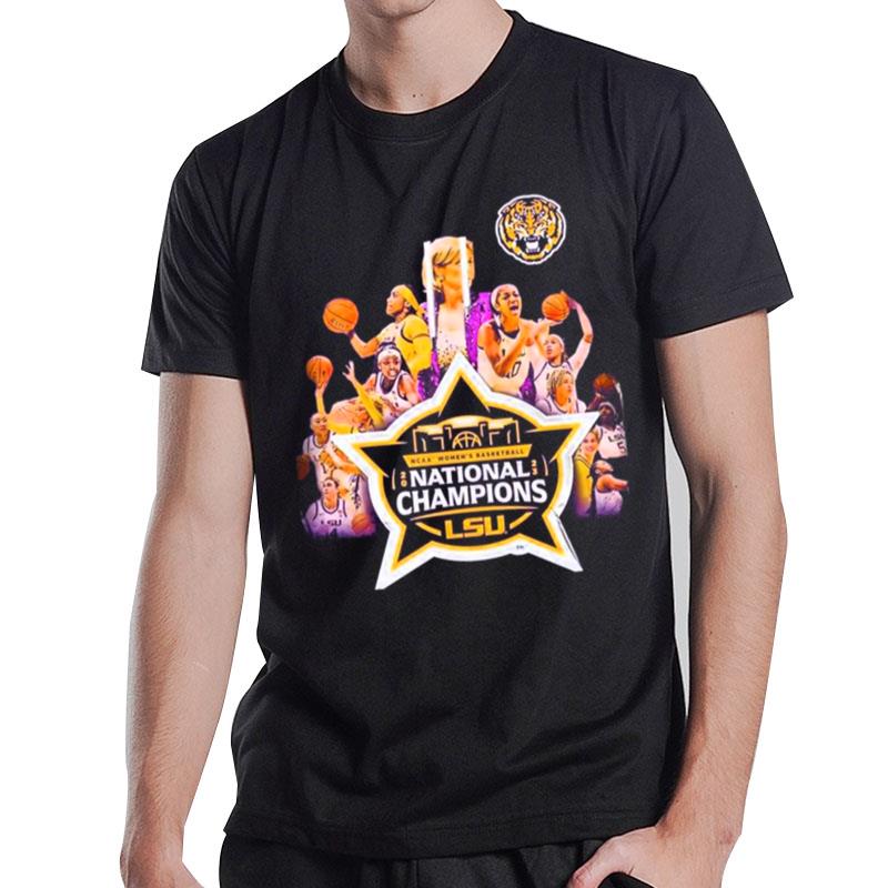 Ncaa Basketball National Champions 2023 Lsu Tigers T-Shirt