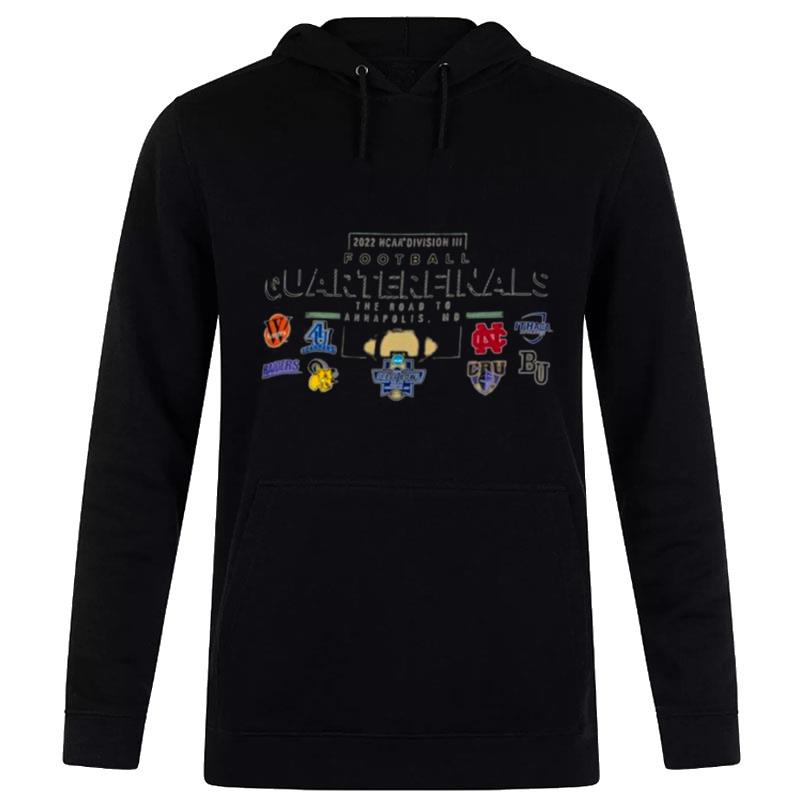 Ncaa Division Iii Football Quarterfinals 2022 The Road To Annapolis Hoodie