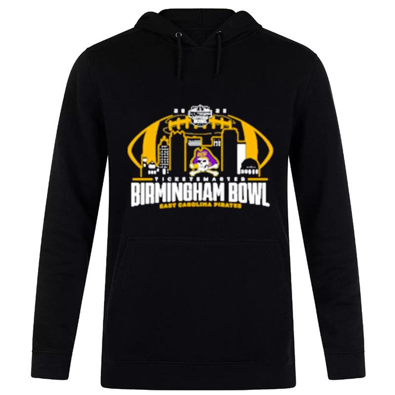 Ncaa Purple Birmingham Bowl 2022 East Carolina Pirates Playoff Hoodie