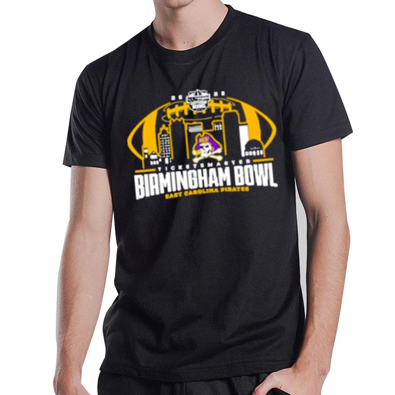 Ncaa Purple Birmingham Bowl 2022 East Carolina Pirates Playoff T-Shirt