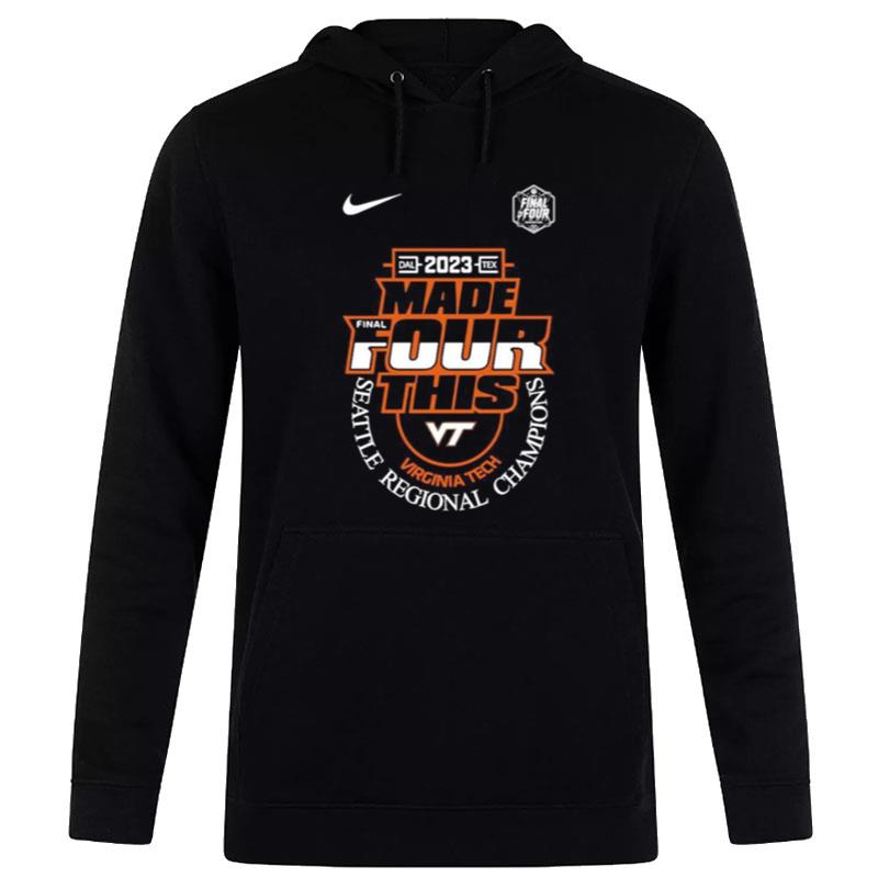 Ncaa Virginia Tech Hokies 2023 Final Four Hoodie