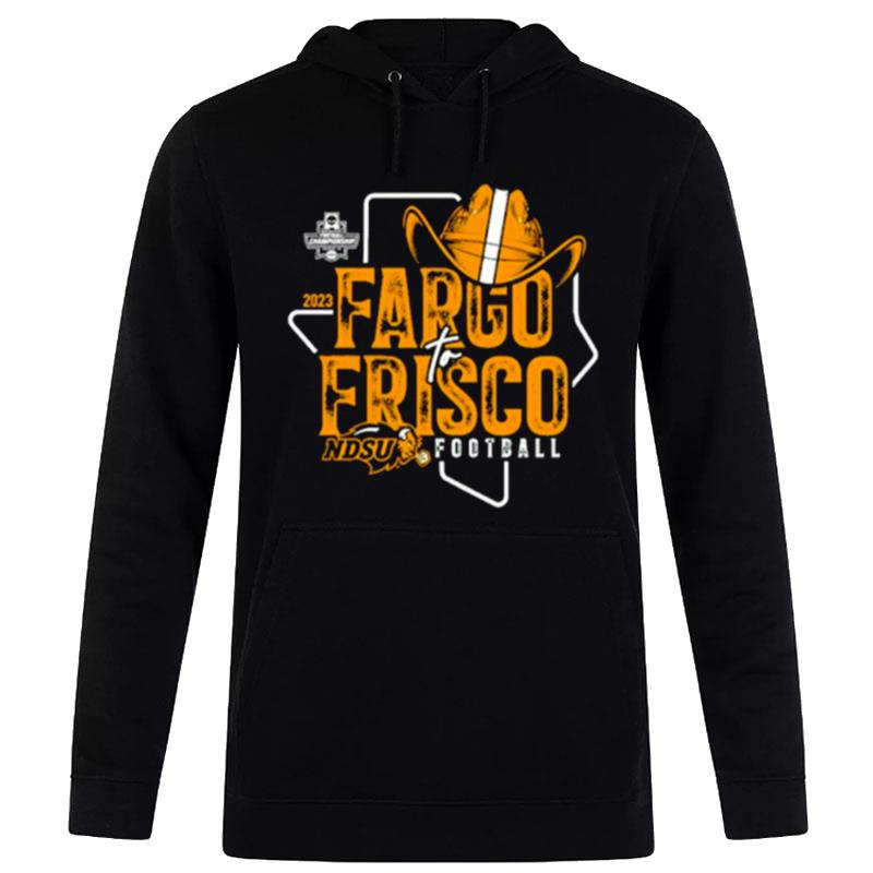 Ndsu Football 2023 Fargo To Frisco Hoodie