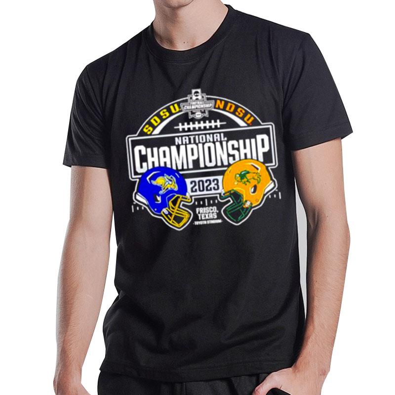 Ndsu Vs Sdsu 2023 Frisco Texas National Championship T-Shirt