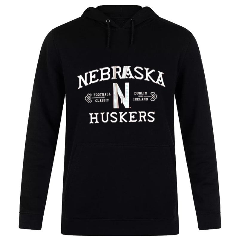 Nebraska Football Classic Dublin Ireland Huskers Hoodie